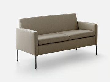 SOCRATE - 2 seater sofa with fire retardant padding by La Cividina - view 2